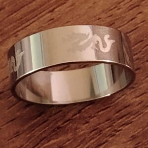 Stainless Steel Silver Ring